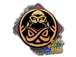 Sticker | ENCE (Glitter) | Rio 2022 Sticker | ENCE (Glitter) | Rio 2022