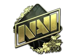 Sticker | Natus Vincere (Gold) | Rio 2022 Sticker | Natus Vincere (Gold) | Rio 2022