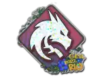 Sticker | Team Spirit (Glitter) | Rio 2022