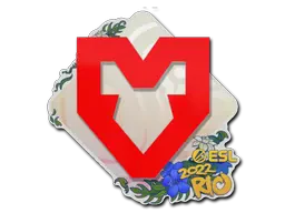 Sticker | MOUZ | Rio 2022 Sticker | MOUZ | Rio 2022