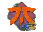 Sticker | Fnatic (Glitter) | Rio 2022