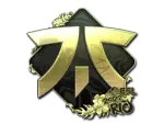 Sticker | Fnatic (Gold) | Rio 2022