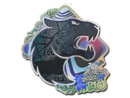 Sticker | FURIA (Holo) | Rio 2022 Sticker | FURIA (Holo) | Rio 2022