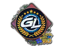 Sticker | GamerLegion (Glitter) | Rio 2022 Sticker | GamerLegion (Glitter) | Rio 2022