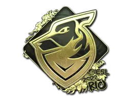 Sticker | Grayhound Gaming (Gold) | Rio 2022