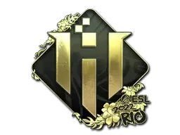 Sticker | IHC Esports (Gold) | Rio 2022 Sticker | IHC Esports (Gold) | Rio 2022