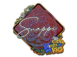 Sticker | Snappi (Glitter) | Rio 2022 Sticker | Snappi (Glitter) | Rio 2022