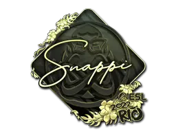 Sticker | Snappi (Gold) | Rio 2022 Sticker | Snappi (Gold) | Rio 2022