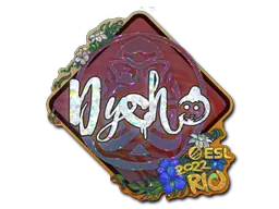 Sticker | Dycha (Glitter) | Rio 2022 Sticker | Dycha (Glitter) | Rio 2022