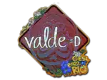 Sticker | v4lde (Glitter) | Rio 2022