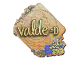 Sticker | v4lde (Holo) | Rio 2022 Sticker | v4lde (Holo) | Rio 2022