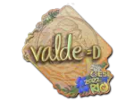 Sticker | v4lde (Holo) | Rio 2022