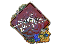 Sticker | SunPayus (Glitter) | Rio 2022 Sticker | SunPayus (Glitter) | Rio 2022
