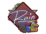 Sticker | rain (Glitter) | Rio 2022