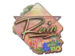 Sticker | rain (Holo) | Rio 2022