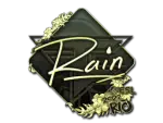 Sticker | rain (Gold) | Rio 2022