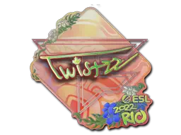 Sticker | Twistzz (Holo) | Rio 2022 Sticker | Twistzz (Holo) | Rio 2022