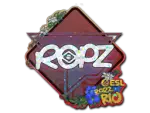 Sticker | ropz (Glitter) | Rio 2022