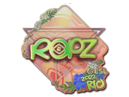 Sticker | ropz (Holo) | Rio 2022 Sticker | ropz (Holo) | Rio 2022