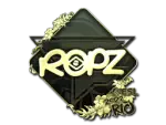 Sticker | ropz (Gold) | Rio 2022
