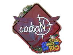 Sticker | cadiaN (Glitter) | Rio 2022 Sticker | cadiaN (Glitter) | Rio 2022