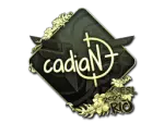 Sticker | cadiaN (Gold) | Rio 2022