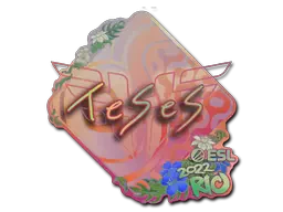 Sticker | TeSeS (Holo) | Rio 2022 Sticker | TeSeS (Holo) | Rio 2022