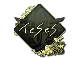 Sticker | TeSeS (Gold) | Rio 2022 Sticker | TeSeS (Gold) | Rio 2022