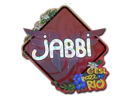 Sticker | jabbi (Glitter) | Rio 2022 Sticker | jabbi (Glitter) | Rio 2022