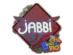 Sticker | jabbi (Glitter) | Rio 2022