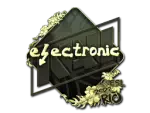 Sticker | electronic (Gold) | Rio 2022