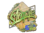 Sticker | s1mple (Holo) | Rio 2022