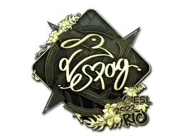 Sticker | es3tag (Gold) | Rio 2022 Sticker | es3tag (Gold) | Rio 2022