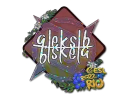 Sticker | Aleksib (Glitter) | Rio 2022 Sticker | Aleksib (Glitter) | Rio 2022