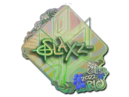 Sticker | slaxz- (Holo) | Rio 2022 Sticker | slaxz- (Holo) | Rio 2022