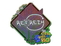 Sticker | refrezh (Glitter) | Rio 2022 Sticker | refrezh (Glitter) | Rio 2022