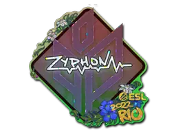 Sticker | Zyphon (Glitter) | Rio 2022 Sticker | Zyphon (Glitter) | Rio 2022