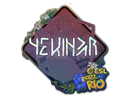 Sticker | YEKINDAR (Glitter) | Rio 2022 Sticker | YEKINDAR (Glitter) | Rio 2022