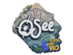 Sticker | oSee | Rio 2022