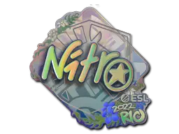 Sticker | nitr0 (Holo) | Rio 2022 Sticker | nitr0 (Holo) | Rio 2022
