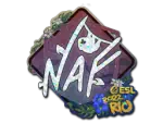 Sticker | NAF (Glitter) | Rio 2022