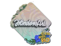 Sticker | w0nderful | Rio 2022 Sticker | w0nderful | Rio 2022