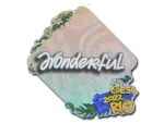 Sticker | w0nderful | Rio 2022