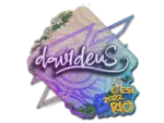 Sticker | dav1deuS | Rio 2022