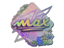 Sticker | max (Holo) | Rio 2022 Sticker | max (Holo) | Rio 2022