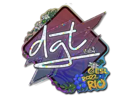 Sticker | dgt (Glitter) | Rio 2022 Sticker | dgt (Glitter) | Rio 2022