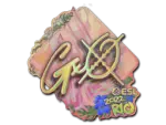 Sticker | gxx- (Holo) | Rio 2022