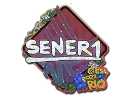 Sticker | SENER1 (Glitter) | Rio 2022 Sticker | SENER1 (Glitter) | Rio 2022