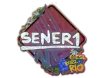 Sticker | SENER1 (Glitter) | Rio 2022