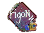 Sticker | rigoN (Glitter) | Rio 2022